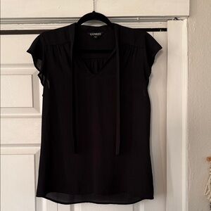 Express ruffled sleeved blouse